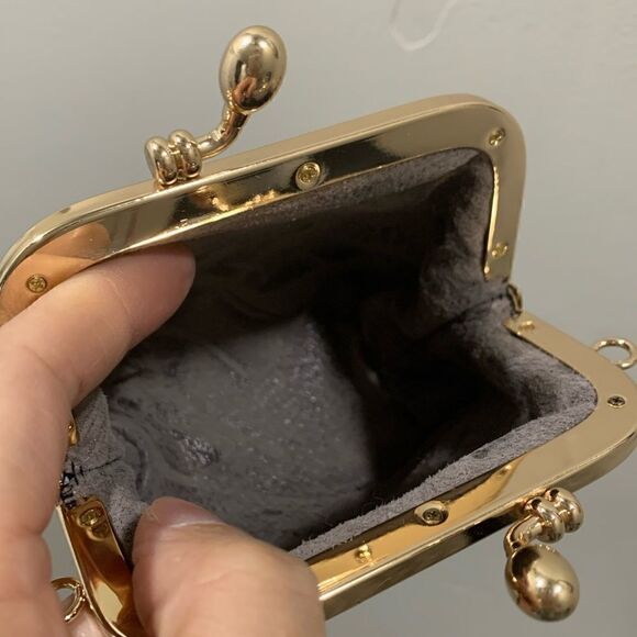 Handmade Genuine Premium Leather Kisslock wallet/Wristlet/Coin purse - Picture 11 of 12